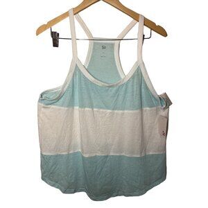 So Womens Tank Top X-Large Sleeveless Scoop Neck Fitted Racerback NWT‎